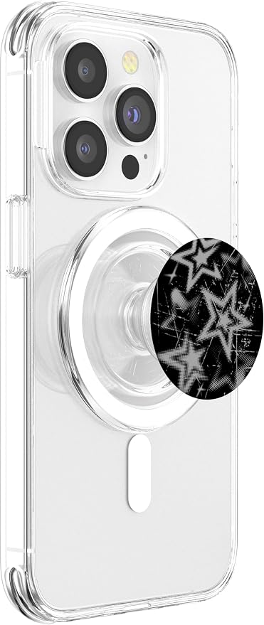 Y2k Grunge Stars 2000s Cyber Vintage Graphic PopSockets PopGrip for MagSafe