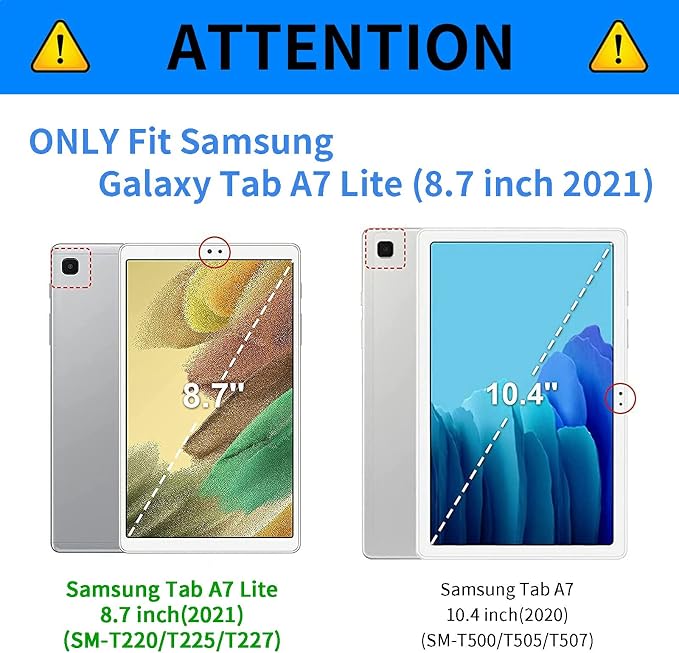 for Samsung Galaxy Tab S6 Lite Case 2022/2020 Release with Adjustable Stand &amp Auto Wake/Sleep Feature Smart Protect Cover Case for Samsung Tab S6 Lite 10.4 inch - American Flag