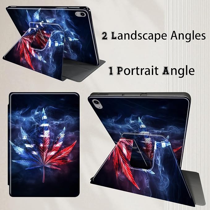 for iPad 10.2 Rotating Case 360° Protection Adjustable Kickstand Cover for iPad 10.2 (7th8th9th Generation) Shockproof Durable Lightweight PU Leather for iPad 10.2 Stand Case Basketball