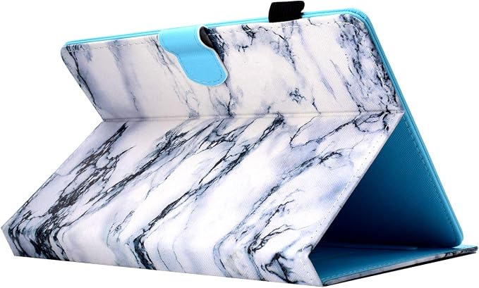 Universal 7 Inch Tablet Case Techcircle Ultra Slim Lightweight PU Leather Stand Folio Flip Wallet Protective Shell Case [Card Slots] [Magnetic Closure] for All 7 Android Tablet PC Cherry Blossom