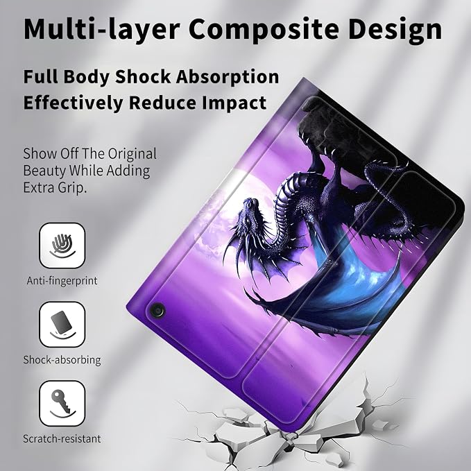 Case for All-New Amazon Kindle Fire HD 10 &amp 10 Plus 11th Generation 2021 Release 10.1 inchSlim Folding Stand Cover with Auto Wake/SleepAmerican Girls