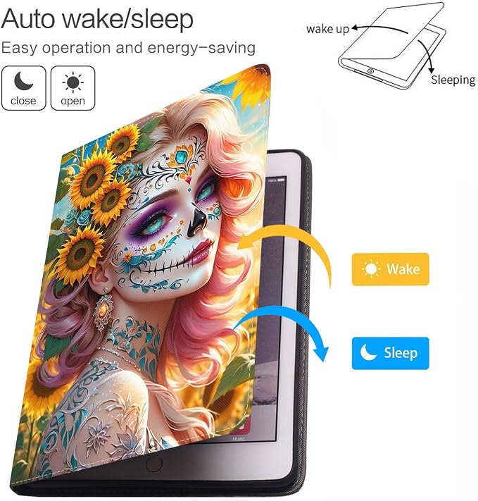 for iPad mini 1 2 3 4 5 Case Stay Positive Work Hard and Make It Happen Inspirational Quote Slim Lightweight PU Leather Stand Cover with Auto Wake/Sleep for iPad mini 5th/4th Gen 7.9 Inch