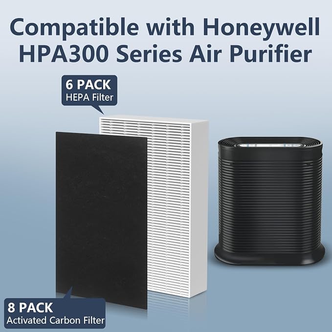 HPA300 HEPA Filter Replacement for Honeywell HPA300 Series Air Purifiers HPA300