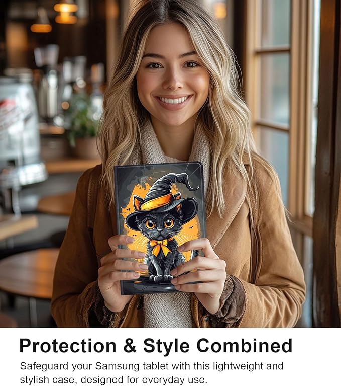 Case for Samsung Galaxy Tab A11 Plus 2026 &amp Galaxy Tab A9+ 11 Slim Smart Stand Cover with Auto Wake/Sleep Shockproof Protective Shell for Work &amp School Astronaut