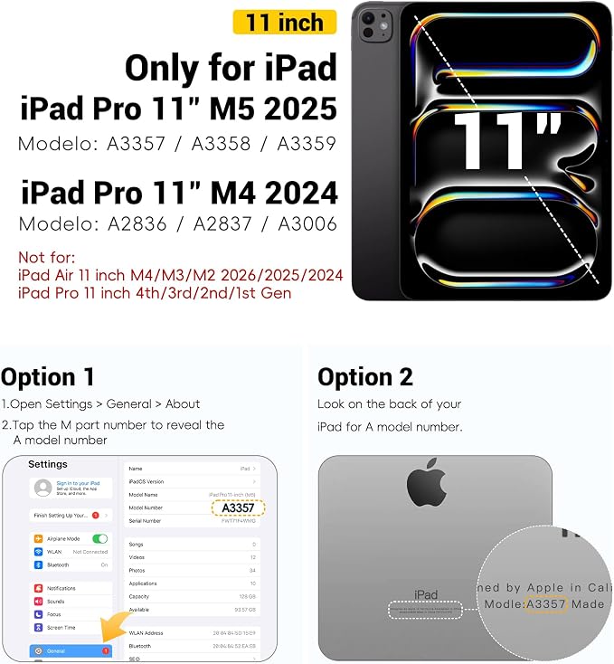BRAECN Case for iPad Air 11 inch 2026(M4) 2025(M3) 2024(M2)iPad Pro 11 inch(4th/3rd/2nd/1st)&amp Air 10.9(5th/4th) Protective with Pencil Holder Screen Protector 360°Rotating Stand Handle Full Body