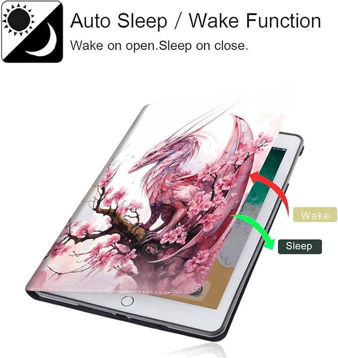 Case for Galaxy Tab A9 Plus ， Auto Sleep/Wake Multi-Angle Viewing Slim Folio Stand Cover for Samsung Galaxy Tab A9+/A9 Plus 11 Inch 2023 (SM-X210/X216/X218) Magic Mushrooms Fungus