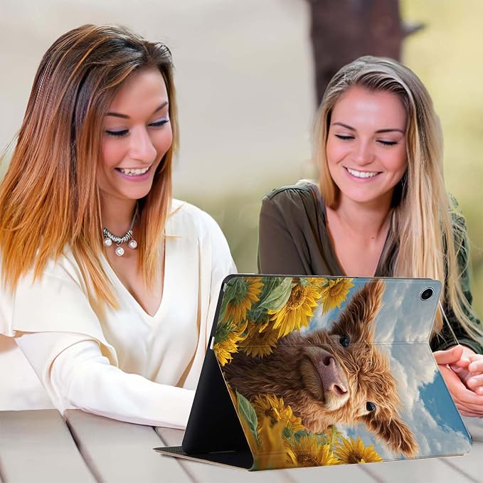 Case for iPad 9th/8th/7th Generation (2021/2020/2019) 10.2-inchSlim PU Leather Cover Adjustable Stand Auto Wake/SleepAurora Over Mountains