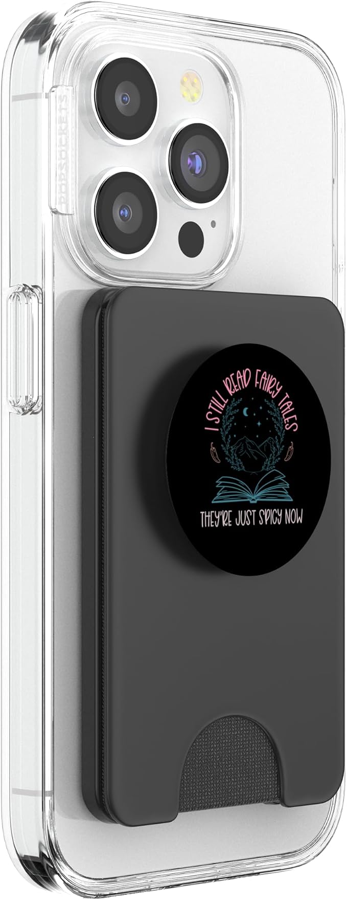 Spicy Book Lover Women Who Love to Read Romance Fantasy PopSockets PopGrip for MagSafe