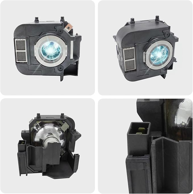 SORNEICDR ELP LP50 Replacement Projector Lamp Bulb Compatible with Epson EB-824 EB-825 EB-826W EB-84 EB-84e EB-84he EB-85 EMP-825 EMP-84he PowerLite 826 EB-84H EB-84EDU,with Housing
