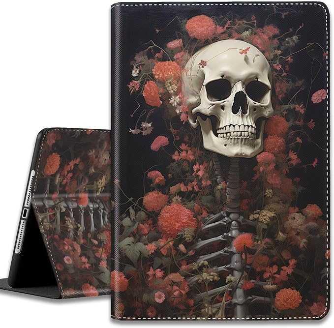 Case for iPad (A16) 11th Generation 11 Inch 2025 / iPad 10th Generation 10.9 Inch 2022 Ultra-Thin Multi-Angle Protective Cover with Auto Sleep/Wake A Dark Horse