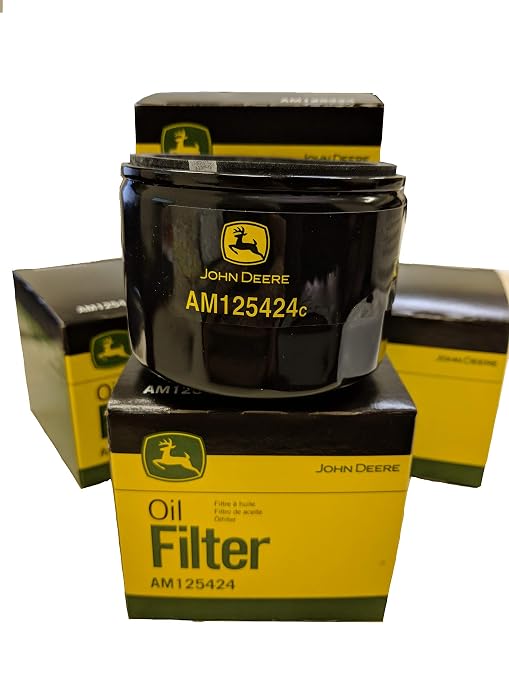 John Deere Original Equipment Package of Five Oil Filters