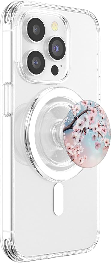 Cherry Blossom Sakura Japanese Cherry Blossom PopSockets PopWallet for MagSafe