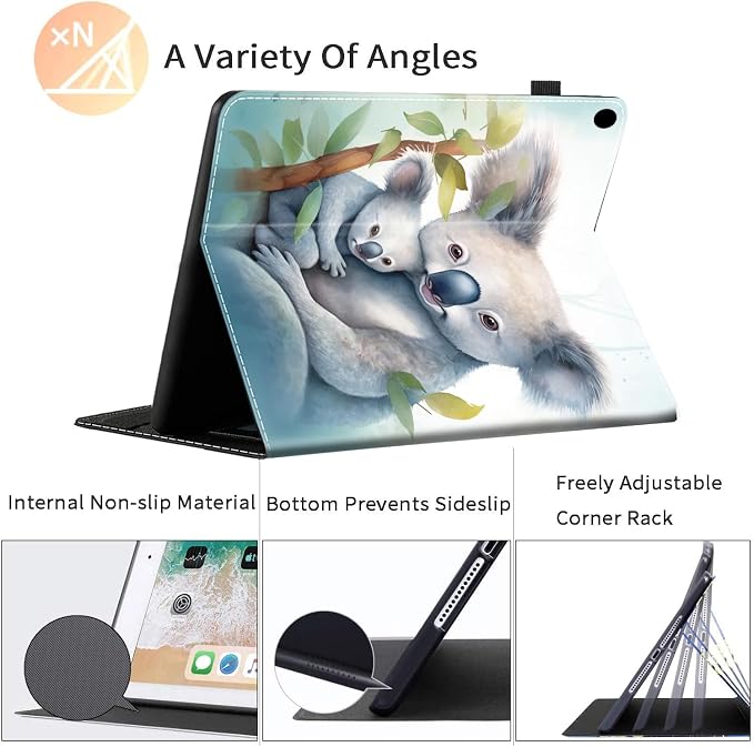 Case for All-New Amazon Kindle Fire HD 8 &amp 8 Plus Tablet (12th Generation/10th Generation 2022/2020 Release) 8 Durable Shockproof Protective Cover，Blue Dragon