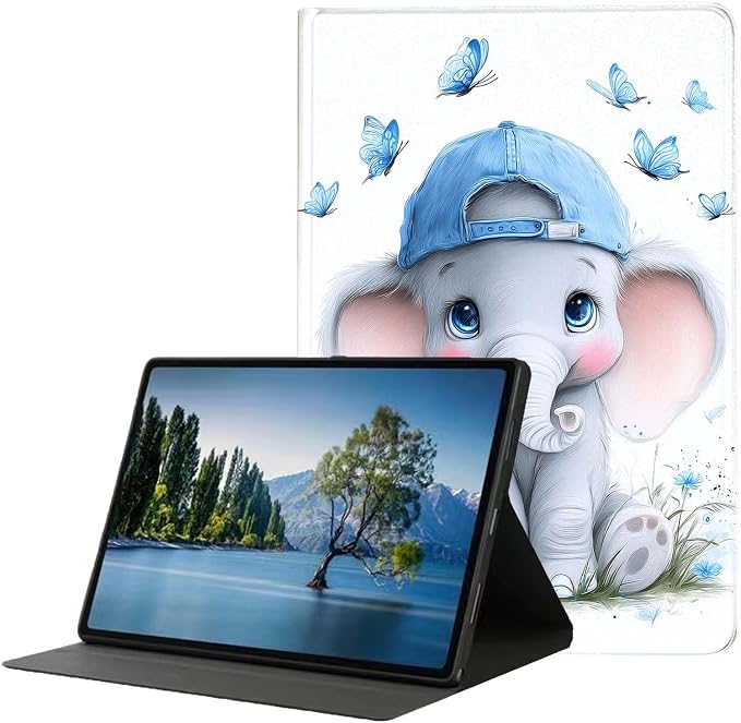 Case for iPad 9th/8th/7th Generation (2021/2020/2019) 10.2-inchSlim PU Leather Cover Adjustable Stand Auto Wake/SleepAurora Over Mountains