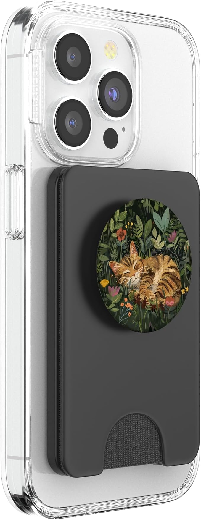 Brown Tabby Cat PopSockets PopGrip for MagSafe