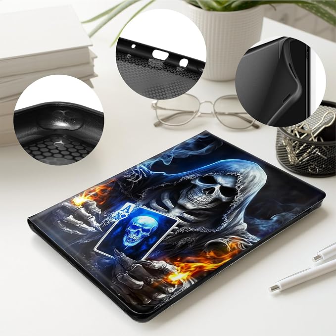 Case for All-New 7 Kindle Paperwhite 12th Gen 2024 &amp Kindle Colorsoft Signature EditionPU Leather Cover with Auto Sleep Wake FeatureAmerican Flag Eagle