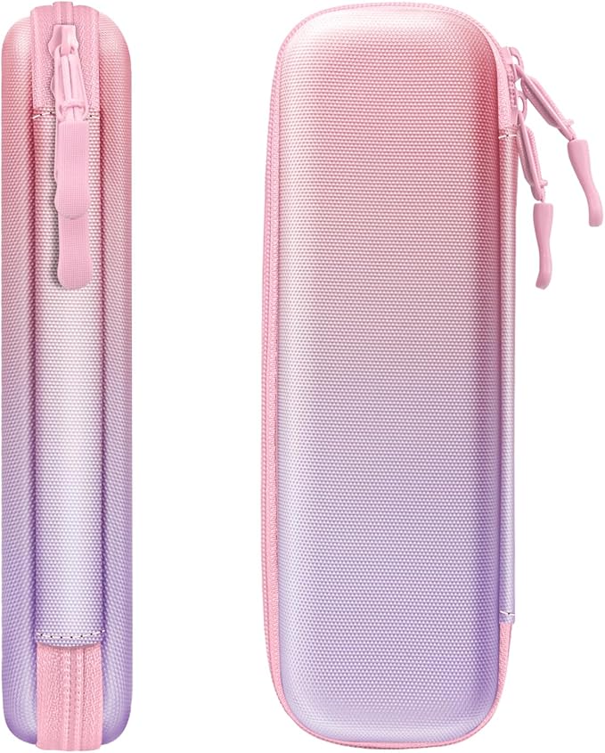 Fintie Holder Case for Apple Pencil Pro, Apple Pencil (USB-C / 1st / 2nd Generation), PU Leather Carrying Bag Sleeve Compatible with Pen, USB Cable, Samsung Stylus, Fantasy Ombre
