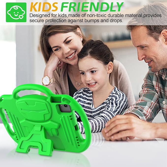 AVAWO Kids Case for iPad (A16) 11th Generation 11 Inch 2025 iPad 10th Generation 10.9 2022 Shockproof Rugged Protective Cover with Shoulder Strap/Handles/Kickstand for i Pad 10/11 Gen Black