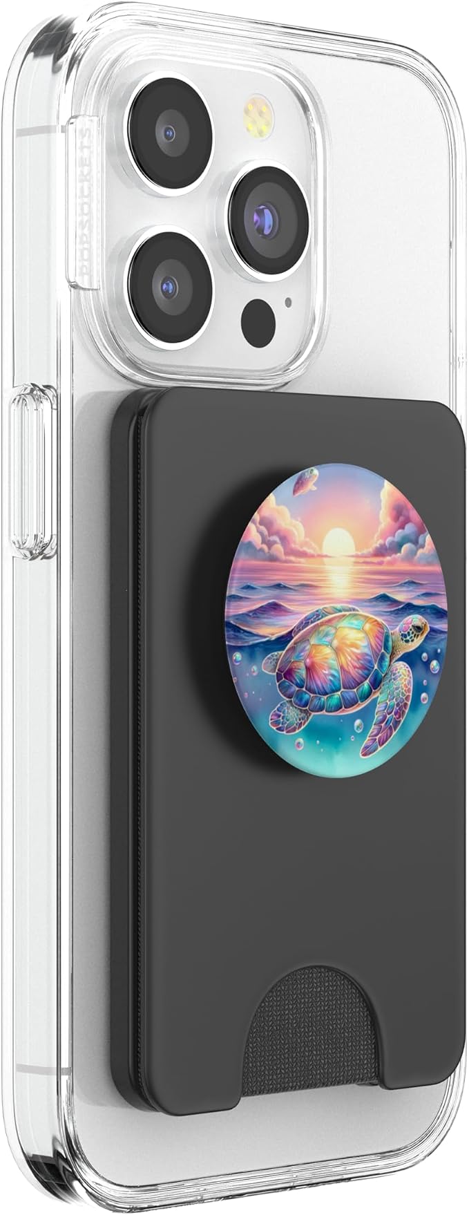Sea Turtle Phone Grip Beach Cell Phone Pop Out Button Holder PopSockets PopGrip for MagSafe