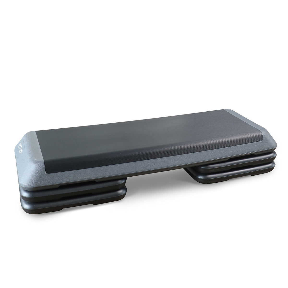 CAP Barbell Adjustable Aerobic Step Platform Exercise Step, Gray