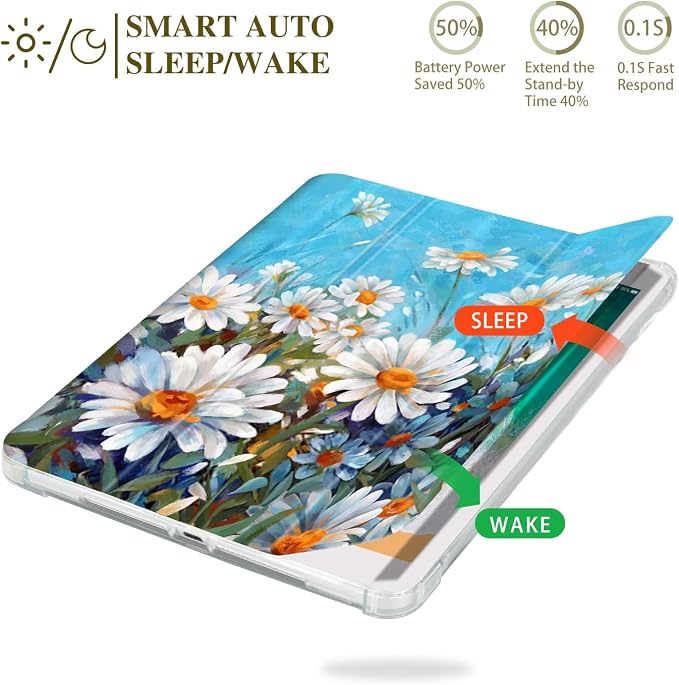 Vimorco for iPad 10.2 Case 9th Generation Cover Flower Cats for iPad 9th/8th/7th Generation Case Slim Soft Rubber Back Adjustable Stand Auto Wake/Sleep Smart Black Cat