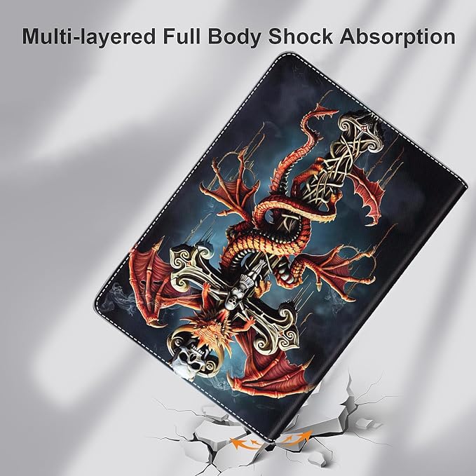 Case for iPad 9th/8th/7th Generation 2021/2020/2019 iPad 10.2 Inch Also Fit iPad Air 3th Gen 2019/iPad Pro 10.5 inch，Standing Cover with Auto Sleep/WakeCute Black Cat