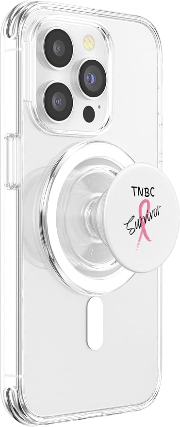 Triple Negative Breast Cancer Survivor Pop Socket PopSockets Standard PopGrip