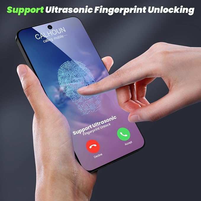 WSKEN [Replacement] for Samsung Galaxy S24 Ultra Screen Protector Tempered Glass- 10 Pack (WITHOUT INSTALLING Box)