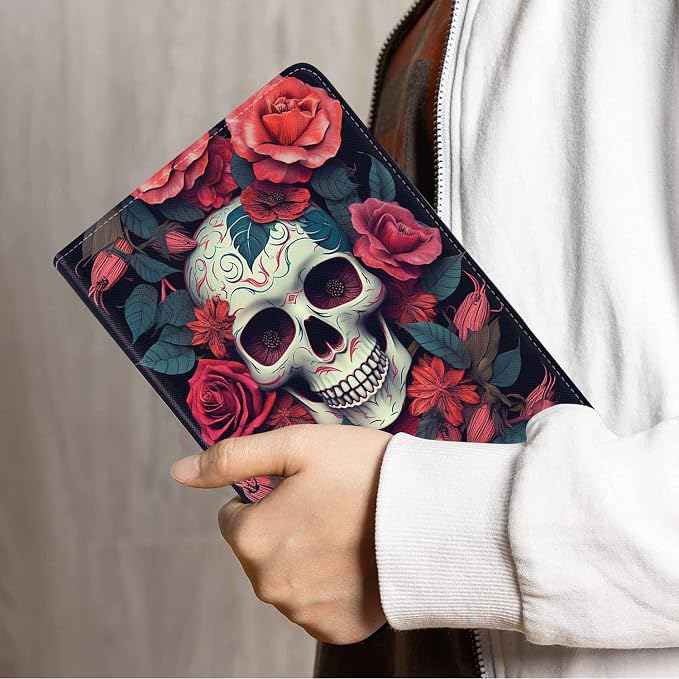 Case for Samsung Galaxy Tab S10 Lite/ S10 FE/ S9 FE 5G 10.9 Inch/ S9 11 Inch - Slim PU Leather Folding Stand Folio Cover with Auto Sleep/Wake - African American Girl