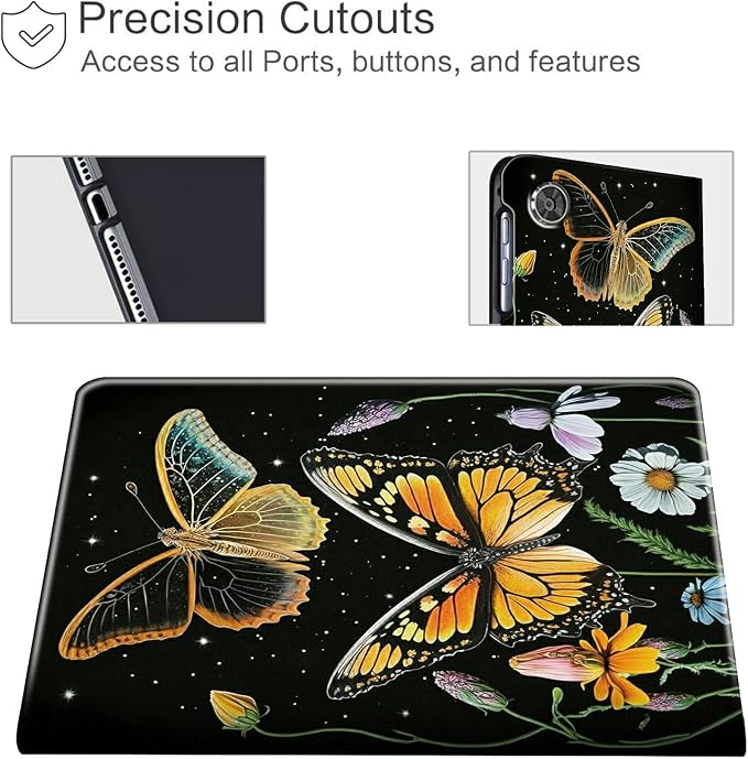 Case for Amazon Kindle Fire Max 11 Tablet (13th Gen 2023 Release) 11 PU Leather Slim Folding Adjustable Stand Smart Cover with Auto Wake/Sleep for Fire 11 Max TabletArt Skull