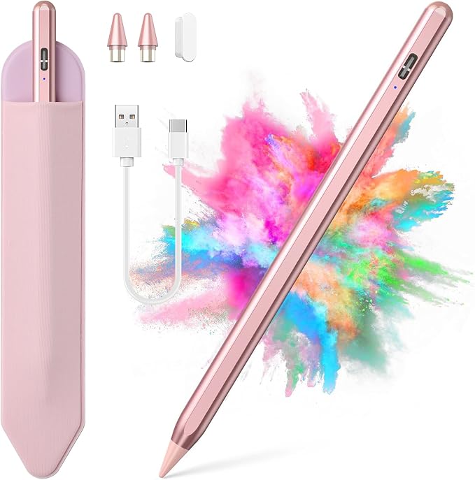 COO Universal Active Stylus Pen for iOS Android &amp Samsung Touch Screens | Smart Digital Stylus for Lenovo/Vivo/Mi/HUAWEI Tablets iPhone/Samsung/Pixel Phones for Drawing&ampWriting Gradient Blu