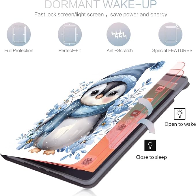 Case for Samsung Galaxy Tab S10 FE Plus 13.1 Inch 2025 Model (SM-X620/X626)Slim Folding Stand Cover with Auto Wake/Sleep for Samsung Galaxy Tab S10 FE Plus ，Painting Autumn Trees