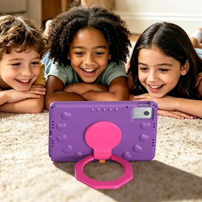 Kids Case for Lenovo IdeaTab11 2025/K11 Gen 2TB-336ZU/FU | Made of non-toxic odorless EVA materialStrong drop resistance，360 degree rotating support，Suitable for children's learning