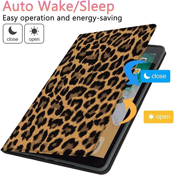 Case for iPad Pro 13 Inch M4 (2024) Slim Multi-Angle Smart Stand Cover with Automatic Sleep/Wake Function for iPad Pro 13 Inch Art Dragonfly