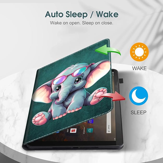 Case for Amazon Fire Max 11 Tablet (13th Generation 2023 Release) Multi-Angle Smart Stand Cover Auto Sleep/Wake for Fire 11 Max Tablet，African American Women Inspirational Quotes