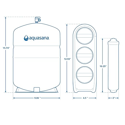 Aquasana SmartFlow® Reverse Osmosis Water Filter | RO Under Sink System | WQA
