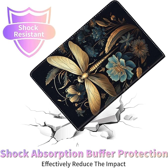 Case for Galaxy Tab A9 Plus ， Auto Sleep/Wake Multi-Angle Viewing Slim Folio Stand Cover for Samsung Galaxy Tab A9+/A9 Plus 11 Inch 2023 (SM-X210/X216/X218) Magic Mushrooms Fungus
