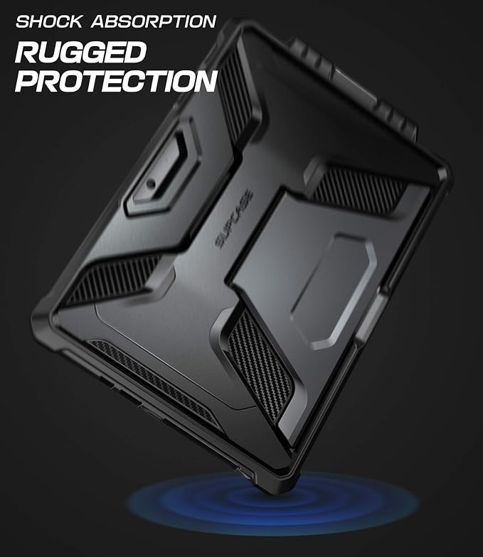 SUPCASE for Microsoft Surface Go Case with Stand (Unicorn Beetle Pro) [Pen Holder] [Military-Grade Protection] Heavy Duty Rugged Tablet Cover for Surface Go 4 / Go 3 / Go 2 / Surface Go Black