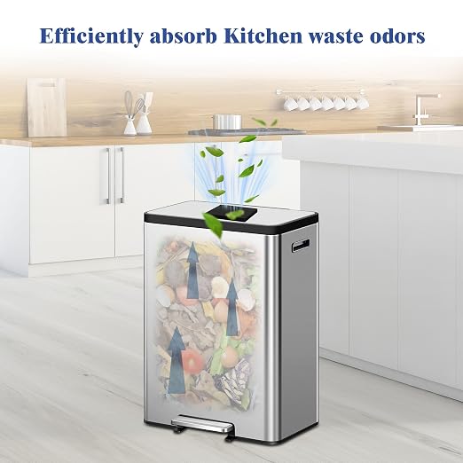 20 Packs Trash Can Odor Absorbing Filter Refills