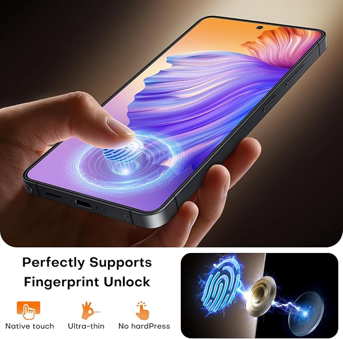 TOCOL for Pixel 2026 Screen Protector Clear | Easy Installation Bubble-Free 9H+ Tempered Glass 11FT Military Grade Shatterproof Anti-Scratch Case Friendly HD 2 Pack