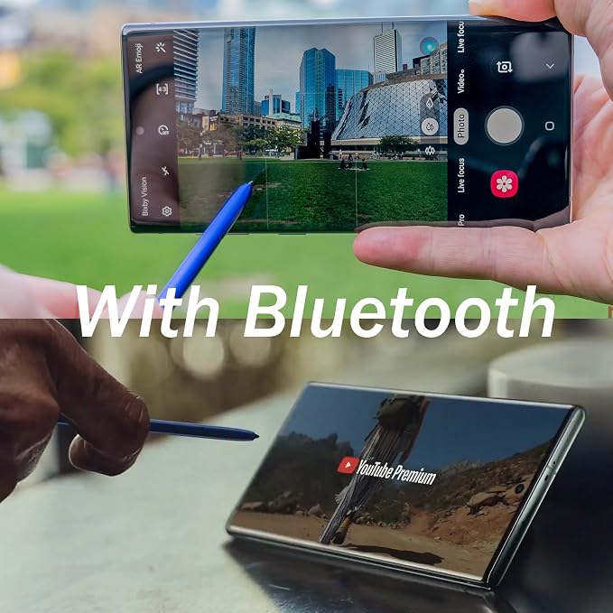 Galaxy Note 10 S Pen withBluetooth Note 10 Stylus Pen Replacement for Samsung Galaxy Note10/ Note 10+ Note 10 Plus and Note 10 5G S Pen(Aura Blue)