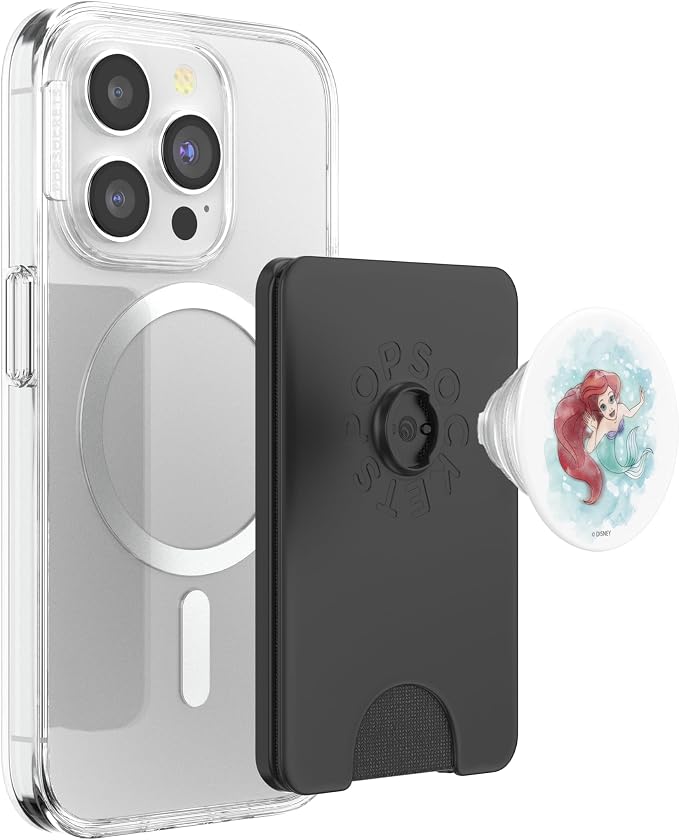 Disney Little Mermaid Ariel Watercolor Twerl PopSockets PopGrip: Swappable Grip for Phones &amp Tablets