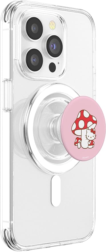 Hello Kitty Spring Mushroom PopSockets PopGrip: Swappable Grip for Phones &amp Tablets