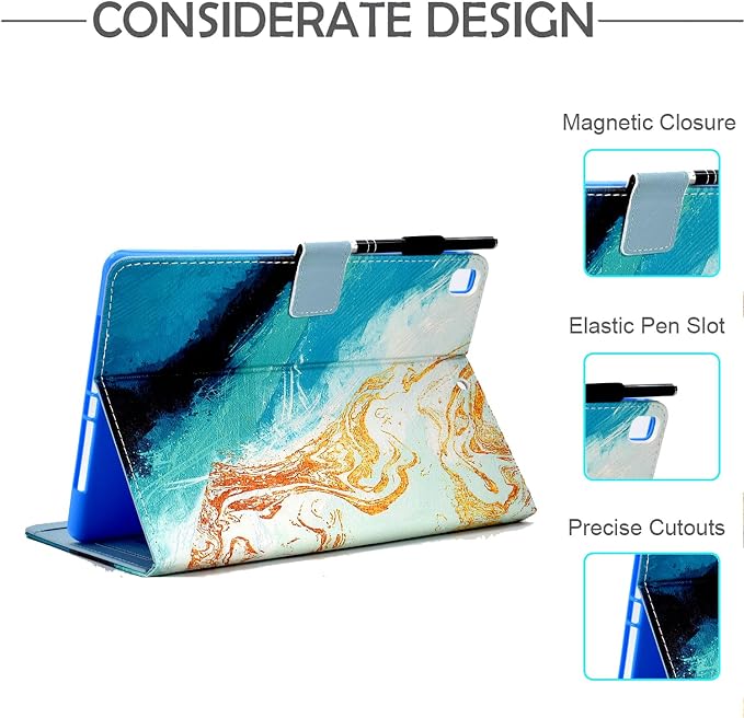 Compatible with iPad 9.7 inch Case/iPad Air 2 Case/iPad Air Case Funut Case for iPad 6th Generation 2018/iPad 5th Generation 2017 Premium Leather Smart Stand Wallet Protective CoverPurple Butterfly