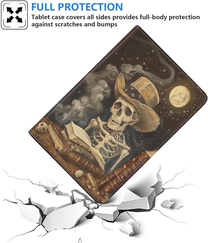 Case for Samsung Galaxy Tab S10 Plus 2024/ S9 Plus/ S9 FE Plus 5G 12.4 Inch 2023 Slim PU Leather Stand Folio Cover with Auto Wake Sleep Abstract Paint Dogs