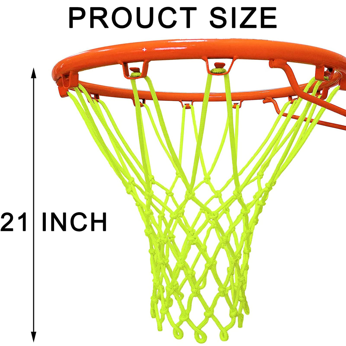 NEIJIANG Glow Basketball Net,Nightlight Luminous Outdoor