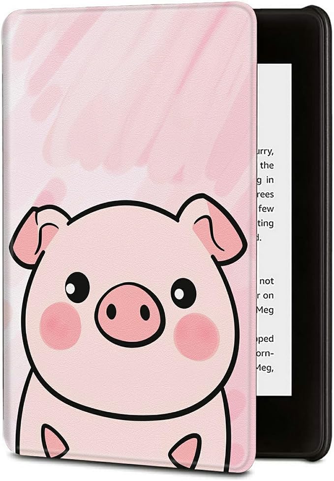 Case for Kindle Scribe 10.2 Inch (2022 Released) PU Leather Cover with Auto Sleep Wake for 10.2 Kindle Scribe Alpaca with Glasses