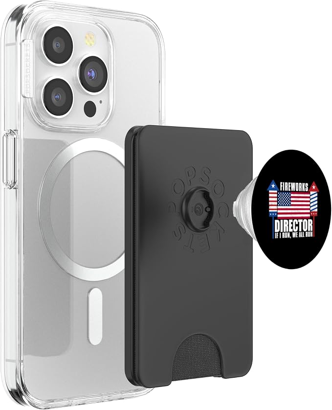 4th Of July - Fireworks Director If I Run We All Run PopSockets Adhesive PopGrip