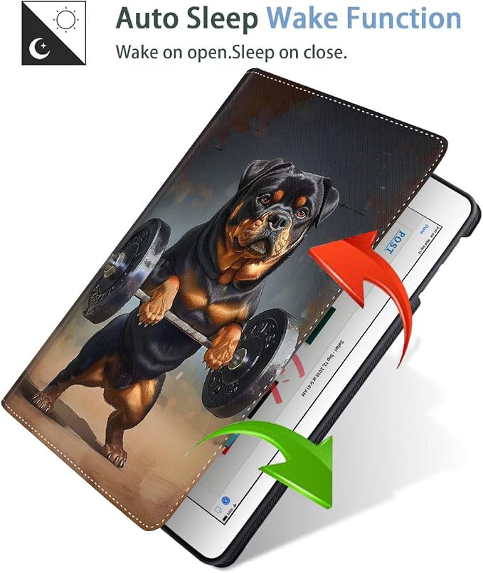Case for iPad (A16) 11th Generation 11 Inch (2025) iPad 10th Generation 10.9 Inch (2022)，Slim Fit Foldable Standing Cover Case with Auto Sleep/Wake ，Moth Moon