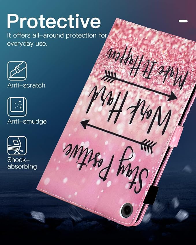 Case for Galaxy Tab A11+ Plus 2026/ A9 Plus 2024 11-Inch Funut PU Leather Folio Cover Multi-Angle Stand with Auto Wake/Sleep Case for Samsung Galaxy Tab A9 Plus/A9+ Tablet Bird